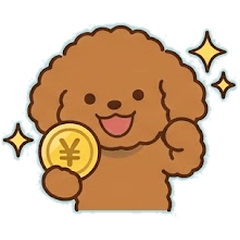 Plump Poodle's Blank Stares
