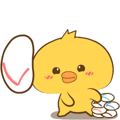 Adorable Duck 17 : Animated Stickers