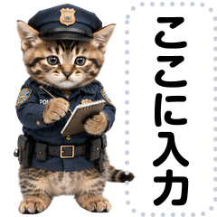 【ネタ】仔猫の可愛いメッセージスタンプ