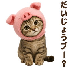 ダジャレ！ キジトラ 子猫