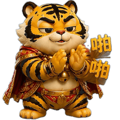 ท่านเสือสุดกวน: สติกเกอร์ BIG