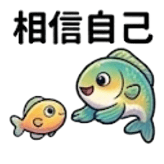 魚魚長大中