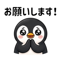Cute Round Penguin: Daily Chat2