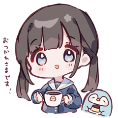 Osage-chan and Pocha Pengin