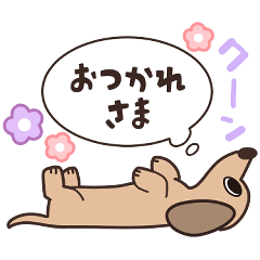 ダックスは思っている◆クリーム◆基本挨拶