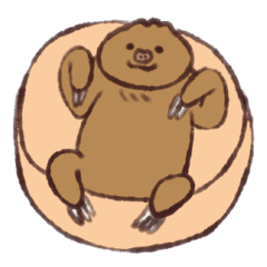 Everyday sloth Sticker ~third edition~