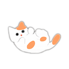 Laid-Back Calico Cat