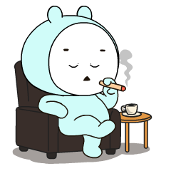 Weird Blue 7 : Animated Stickers