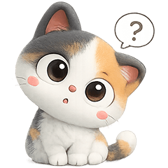 Cute Mike cat Sticker