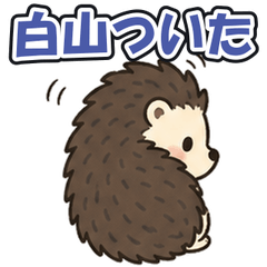 Hakusan Station: Tsundere Hedgehog