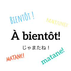 フランス語&日本語  chi part1.