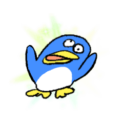 Lazy Penguin animation