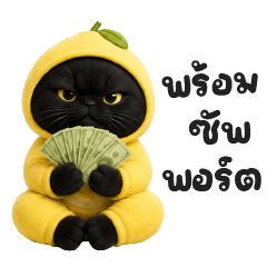 Chubby - เหมียวดำ <Lemon>น่ารัก