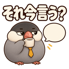 Grumpy Java Sparrow Retorts