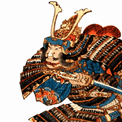 Ukiyo-e Samurai Stickers