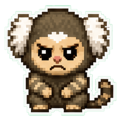 マーモセットドット絵1