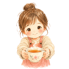 Cozy Little Girl - Everyday Stickers