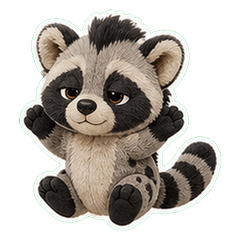 アフリカジャコウネコぬいぐるみ1