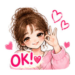 Cute & classy  Everyday stickers