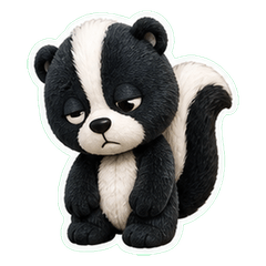 シマスカンクぬいぐるみ1