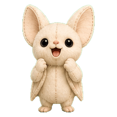 Pallid bat Plush 1