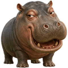 Grinning animal