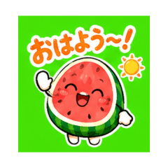 watermelon - Daily Chat Stickers