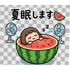 Stickers for a hot summer's day.