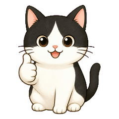 Cute Cat for Work & Daily Life Hachiware
