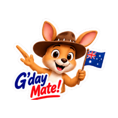 Cutie Aussie kangaroo