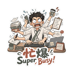 瘋狂上班
