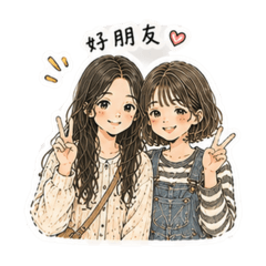 大姊姊和好朋友