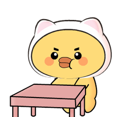 Cat Duck 3 : Pop-up stickers
