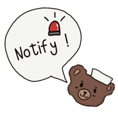 Bear nurse text thai ver.1