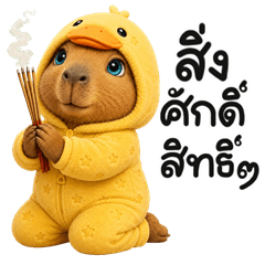 คาปิบารา ชุดเป็ด