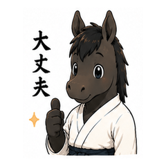 Aikido-Loving Black Horse Senpai