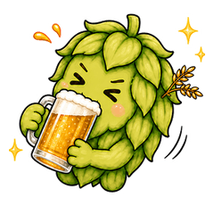 Beer-loving Hop-kun: Summer