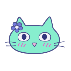 Mint-Green Cat: Polaris
