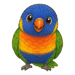 Colorful Lorikeet Daily Replies
