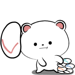 Chubby Ice Bear 2 :  Animated Stickers