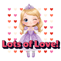 Playful Princess Stickers 5