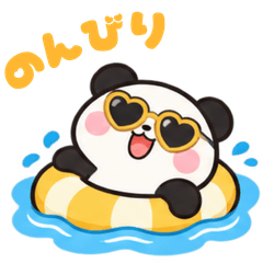 Everyday Summer Panda Stickers!