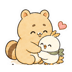 Pomudanuki and momugyu's Daily Life