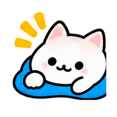 Lazy Cat - Everyday Stickers