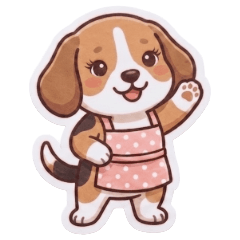 B-chan the Beagle (for mothers)