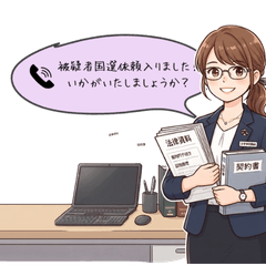 LINE stamps for legal office staff