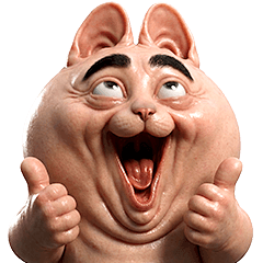 Mr. Emoticon cat 2 (Realistic Ver.)