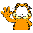 Stickers animados de Garfield