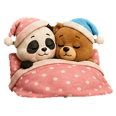 Panda and Teddy: Always Together