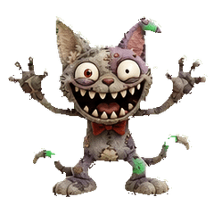 Stitchy Cat: Creepy Cute